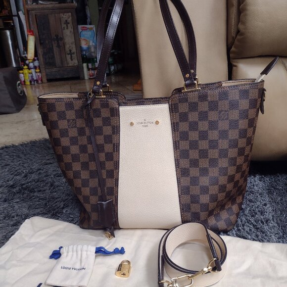 💯% STUNNING Authentic Louis Vuitton Jersey TaurillonDE/ Crême FULL inclusion - Picture 1 of 16
